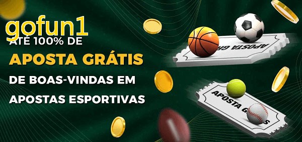 gofun1bet Ate 100% de Aposta Gratis